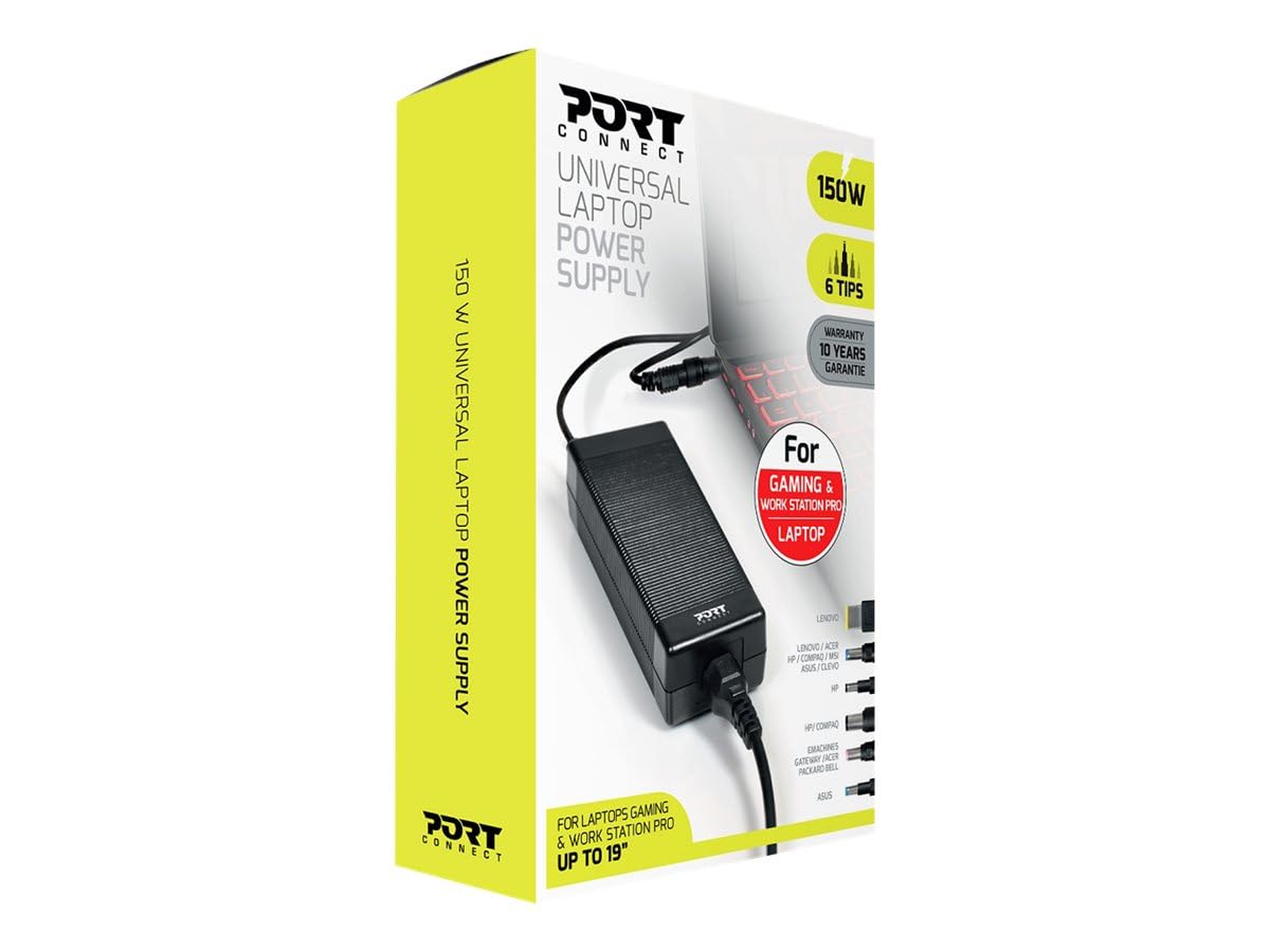 port-connect-alimentation-universelle-150w-pc-portable-pro-et-gaming-6-embouts-p image 2