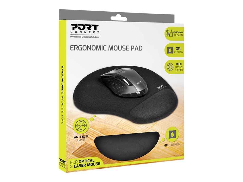 port-designs-port-connect-tapis-de-souris-ergonomique-gel image 4