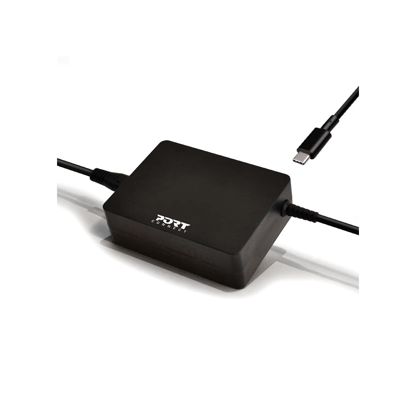 port-connect-alimentation-65w-usb-c-pour-pc-macbook-tablette-et-smartphone-prise image 1