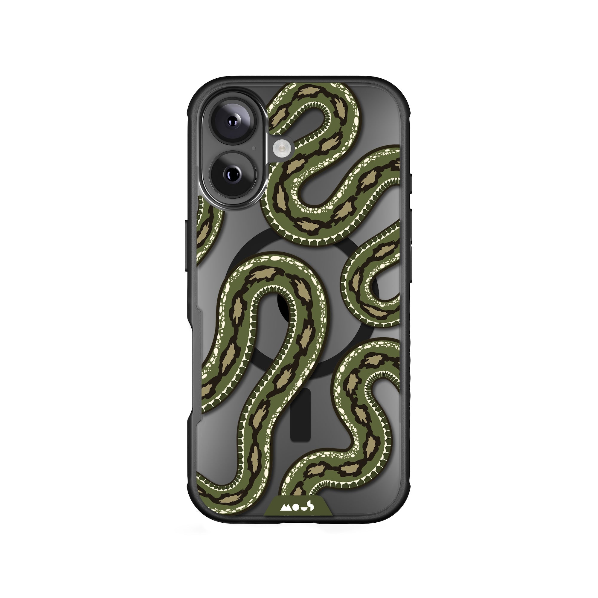 mous-green-tree-python-serpent-coque-de-protection-magsafe-motif-vert image 5