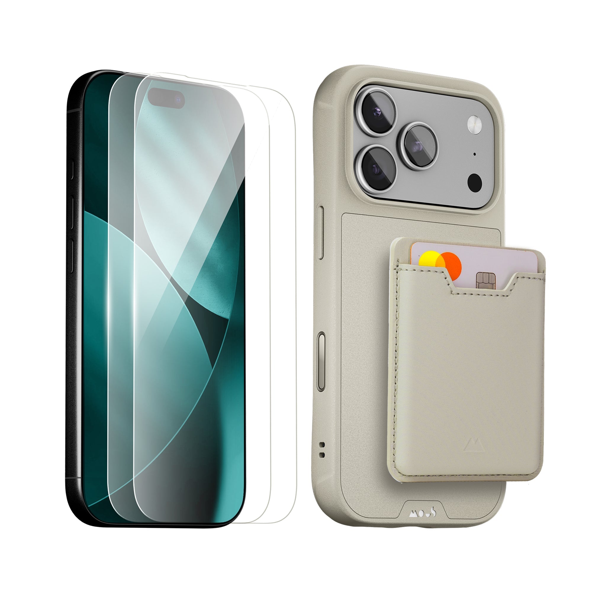 mous-apple-starter-kit-stone-coque-protection-cran-iphone-17 image 1