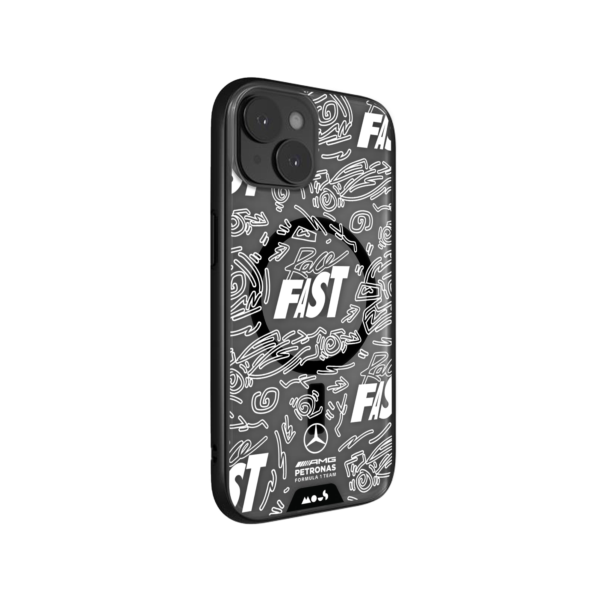 coque-t-l-phone-mous-x-mercedes-amg-petronas-f1-race-day-clear-magsafe-transpare image 5