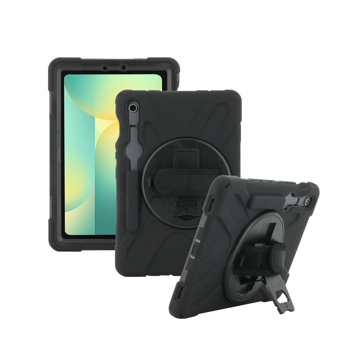 mobilis-all-in-case-coque-renforc-e-avec-bandouli-re-pour-samsung-galaxy-tab-s10 image 2