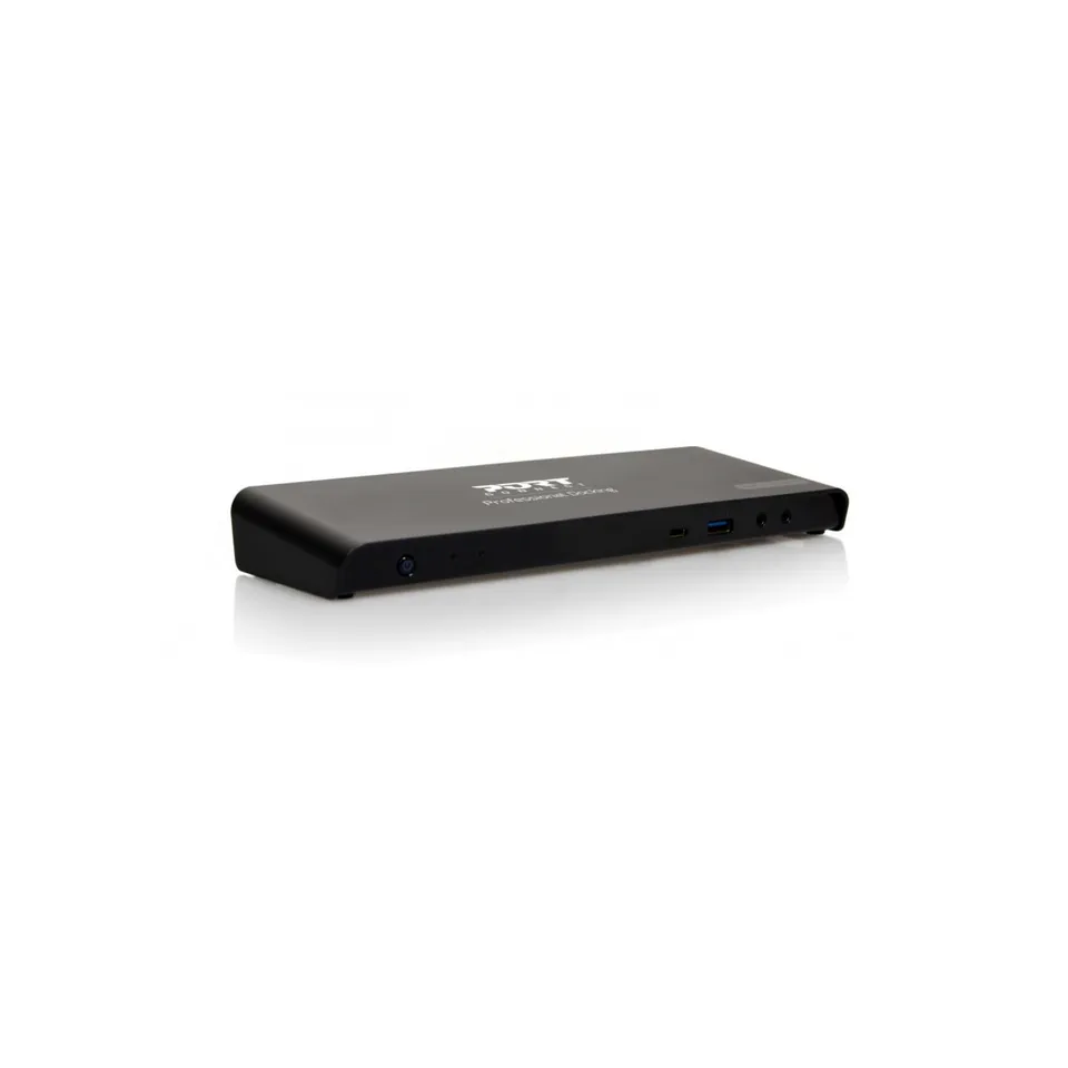 port-designs-port-connect-station-d-accueil-office-3x-4k-usb-c-usb-a-85w-uk image 1