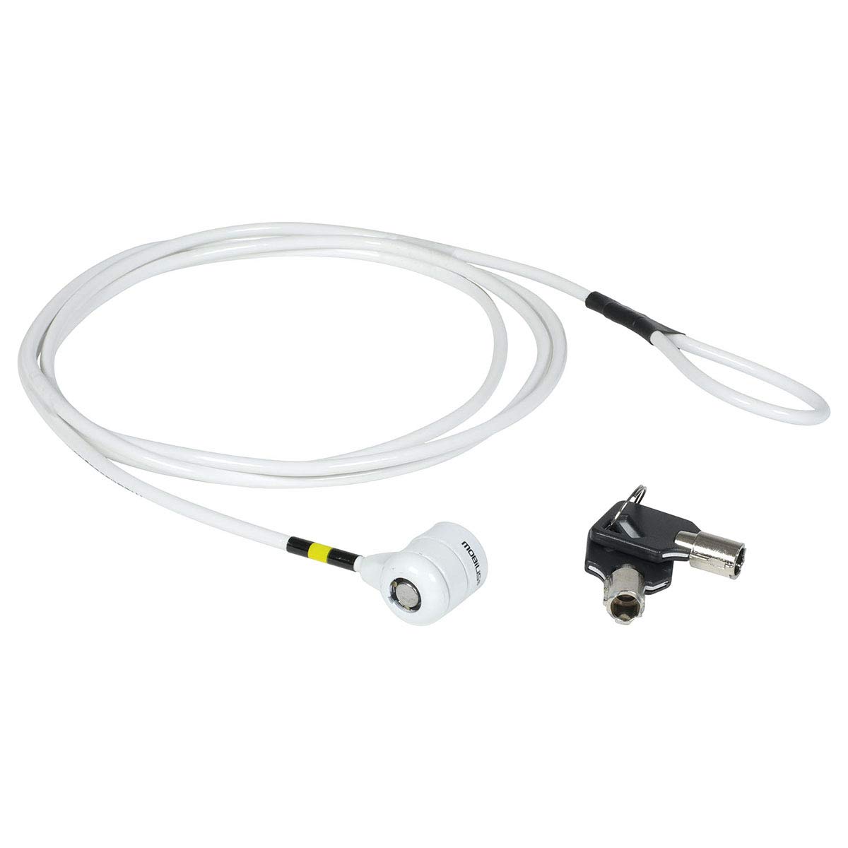 mobilis-c-ble-de-s-curit-cl-compatible-cl-pass-acier-1-8-m-4-mm-blanc-et-argent image 1