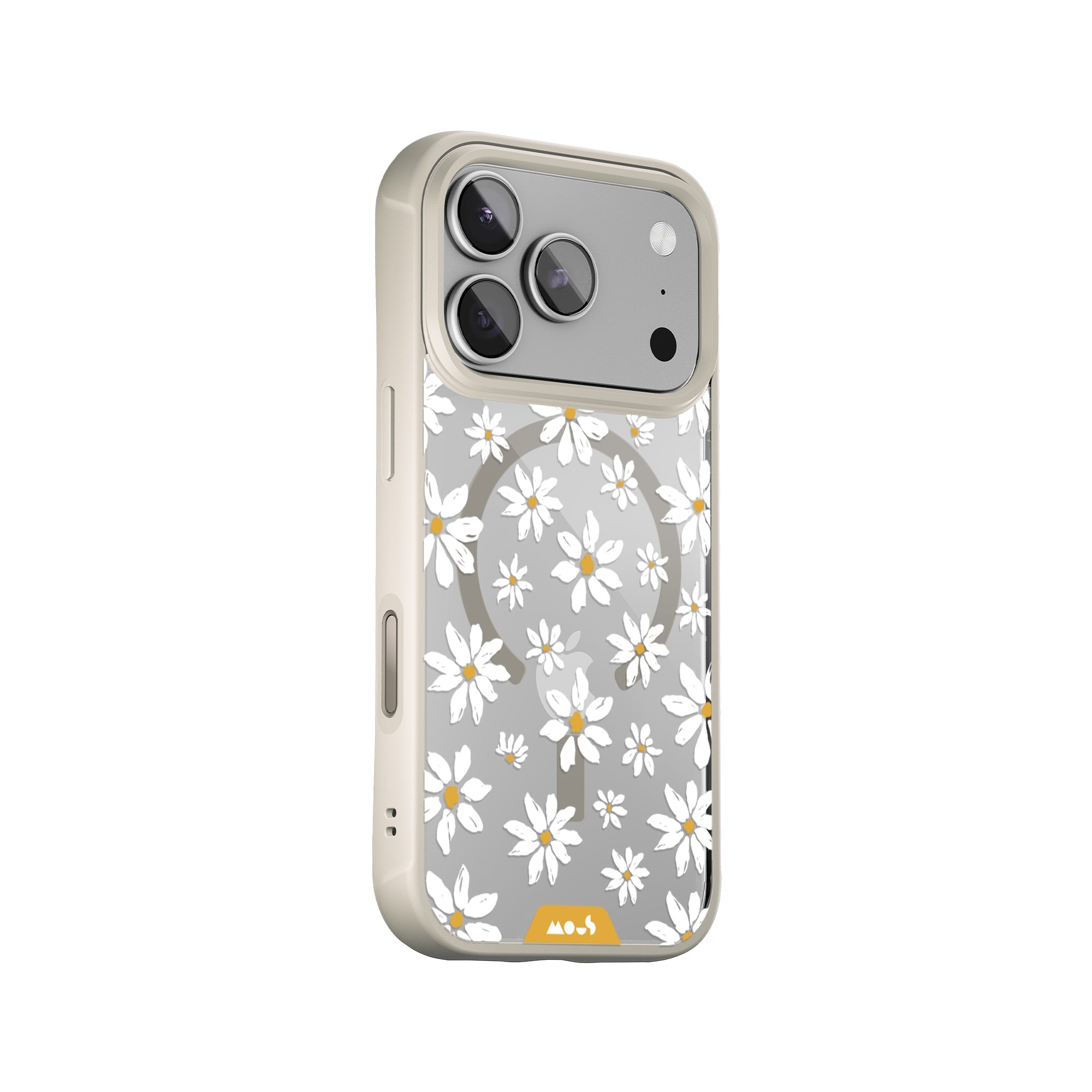 mous-daisies-flowers-coque-de-protection-magsafe-motif-fleurs image 1