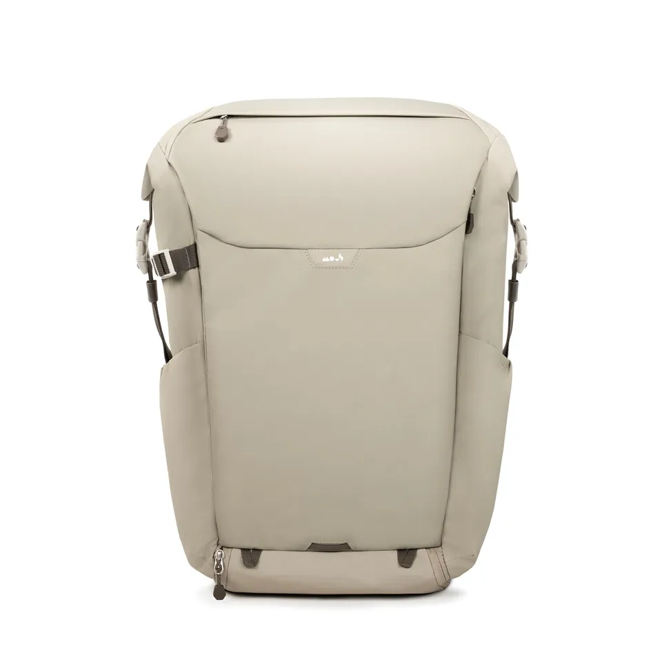 mous-optimal-backpack-roll-top-protective-stone-beige image 1