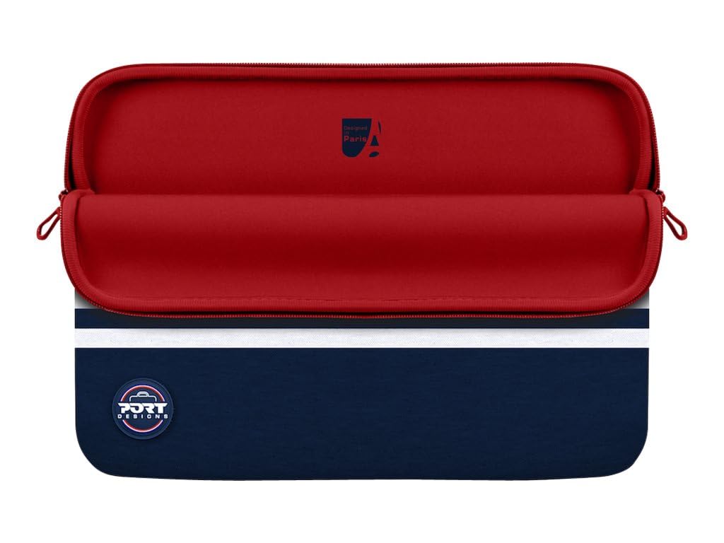port-designs-torino-ii-housse-ordinateur-portable-15-6-pouces-blanc-bleu-m-moire image 1