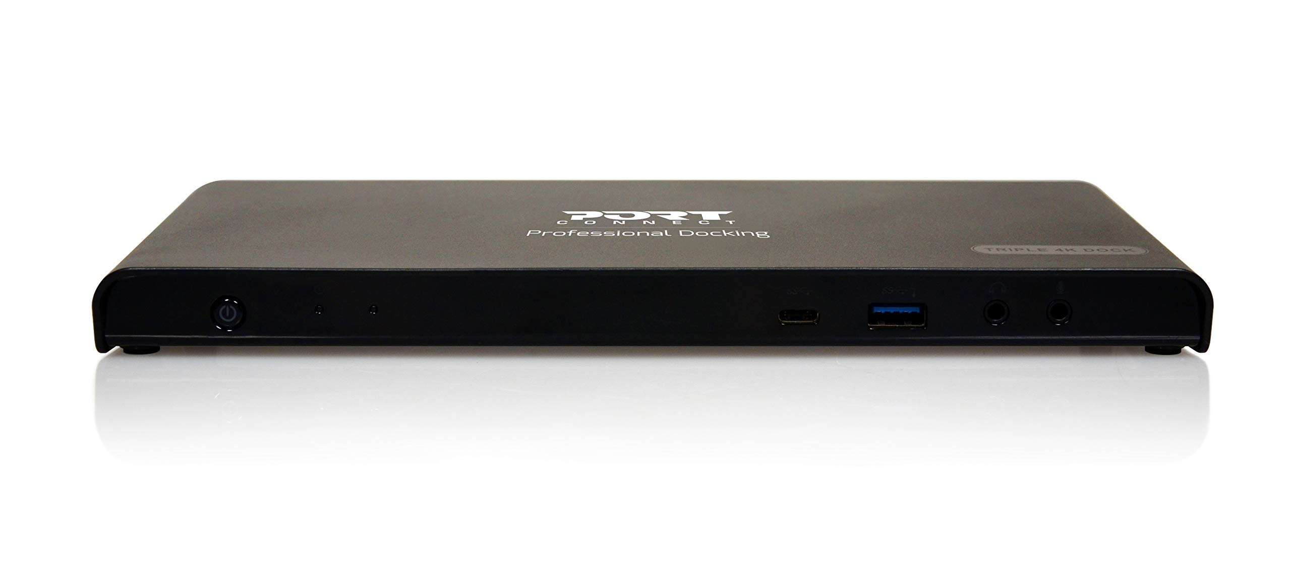 port-designs-port-connect-station-d-accueil-triple-crans-3x-4k-usb-c-60w-noire image 2