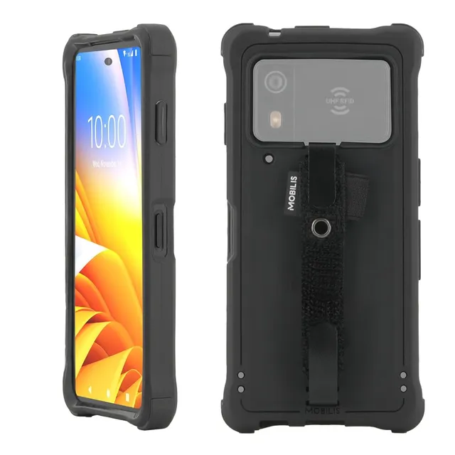 mobilis-protech-coque-renforc-e-dragonne-antichute-pour-terminal-zebra-rfid-em45 image 1