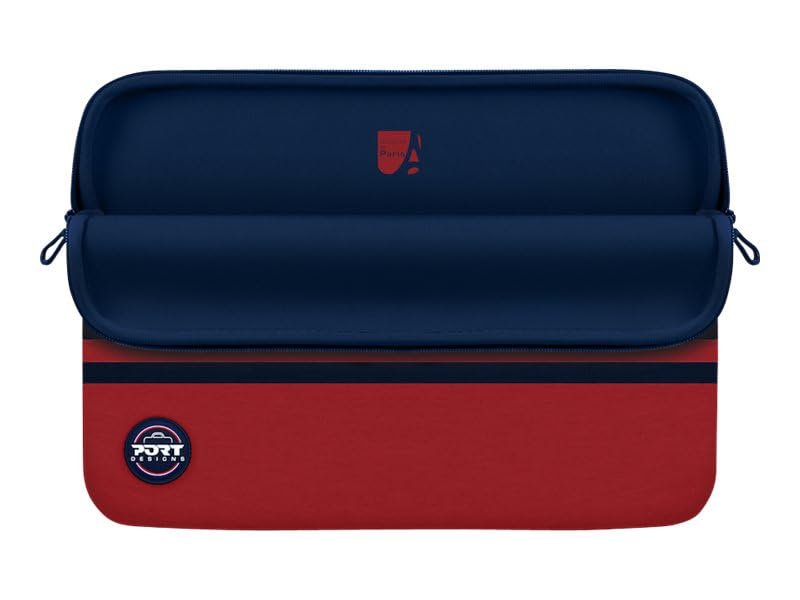 port-designs-housse-universelle-15-6-pouces-mousse-m-moire-de-forme-bleu-rouge image 4