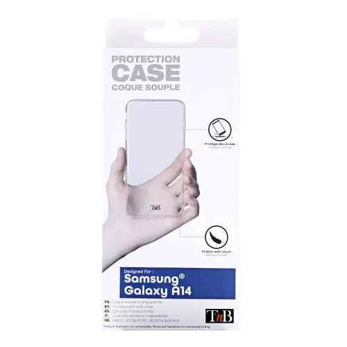 t-nb-coque-souple-transparente-pour-samsung-galaxy-a14 image 1