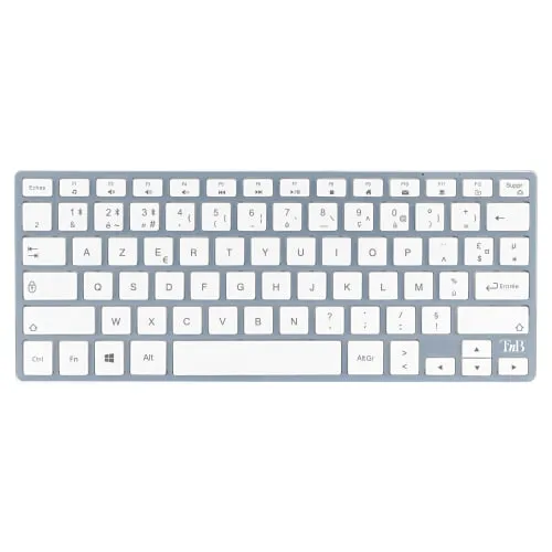 t-nb-iclick-ensemble-clavier-aluminium-souris-bluetooth image 1