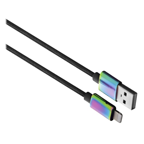 t-nb-c-ble-usb-a-lightning-connecteurs-iridium-nylon-tress image 1