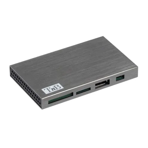 t-nb-hub-lecteur-de-cartes-multifonction-7-ports-aluminium image 1