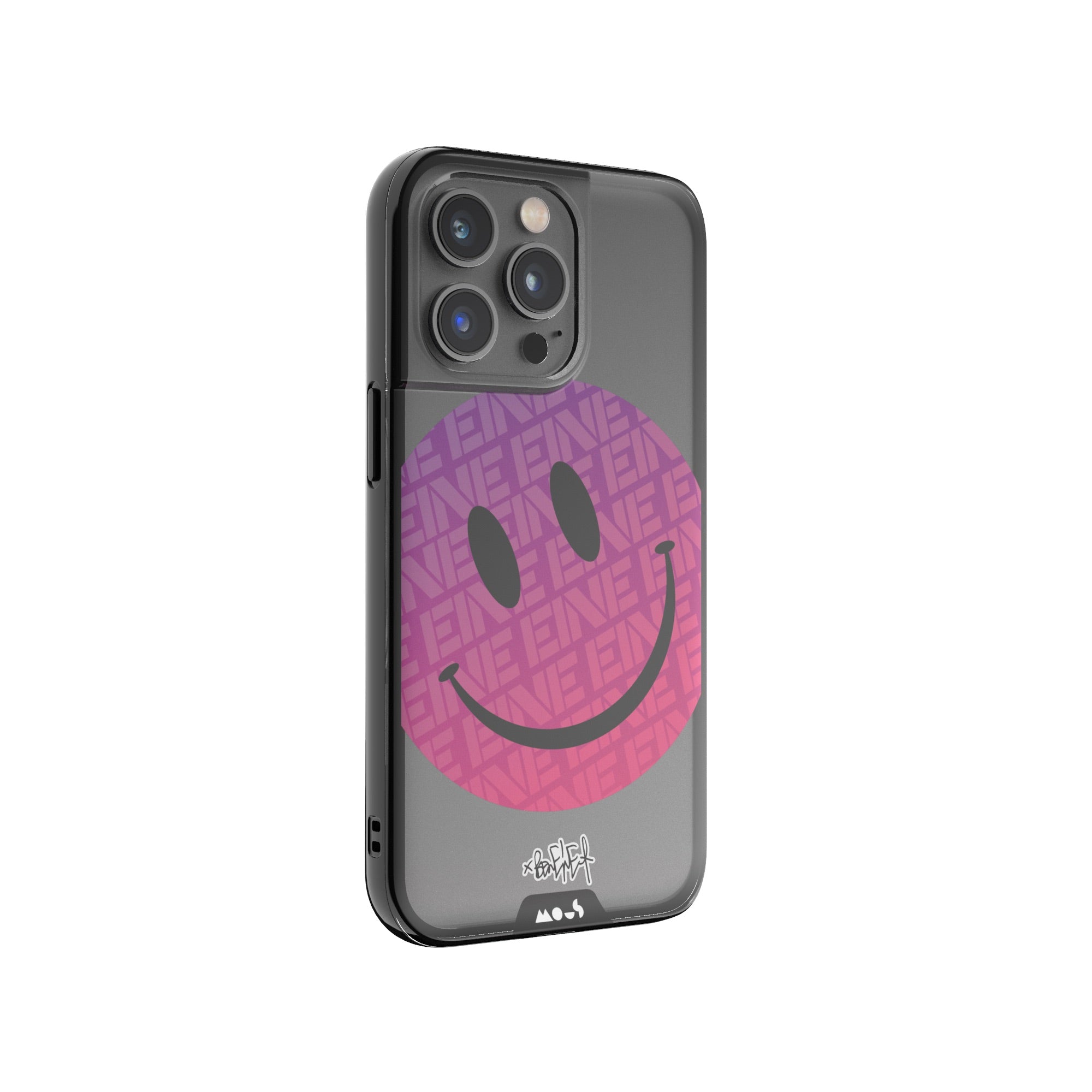 mous-pink-smiley-protective-phone-case-ben-eine-violet image 5