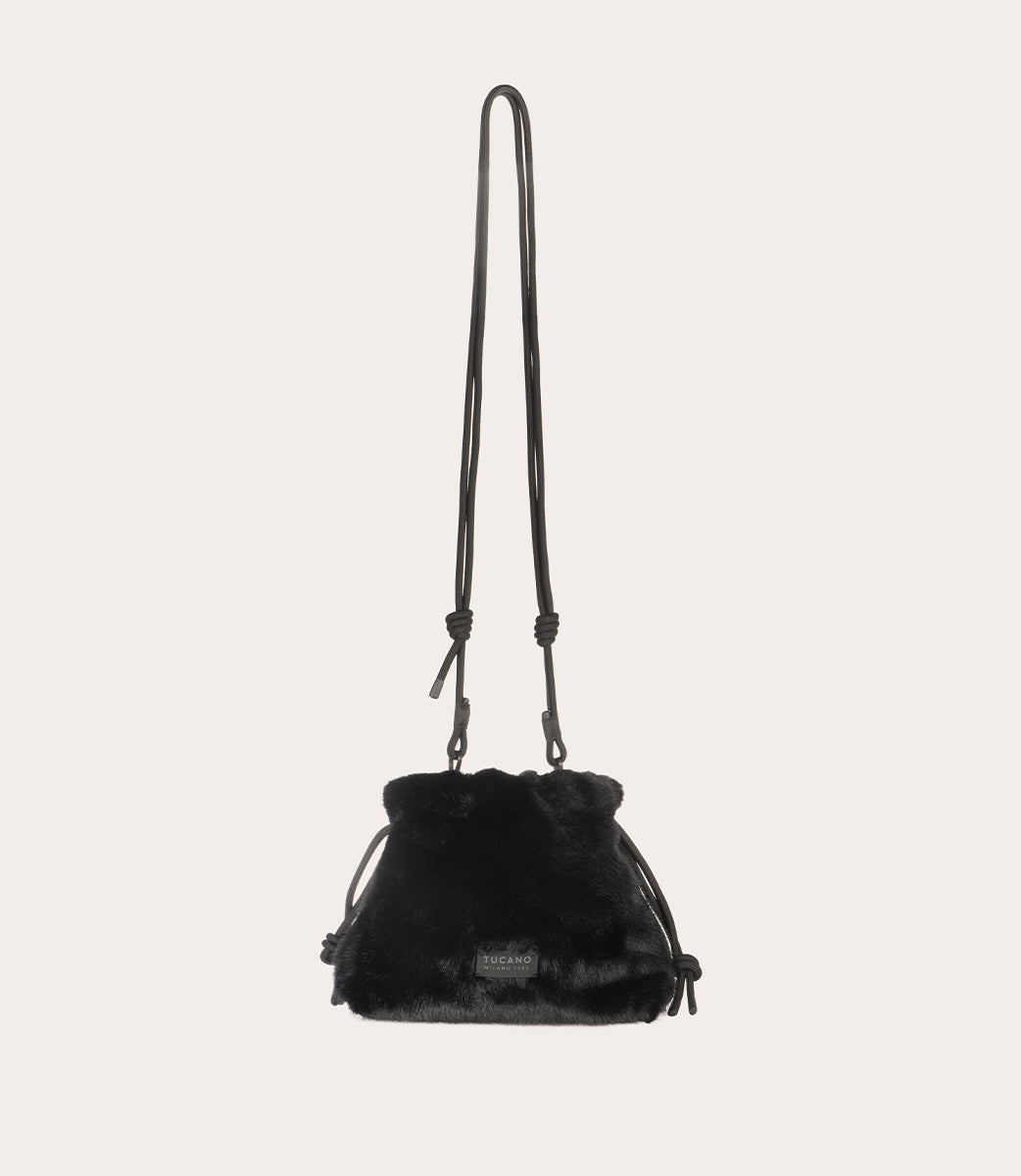 tucano-nina-fur-sac-de-beaut-fausse-fourrure-cordon image 4