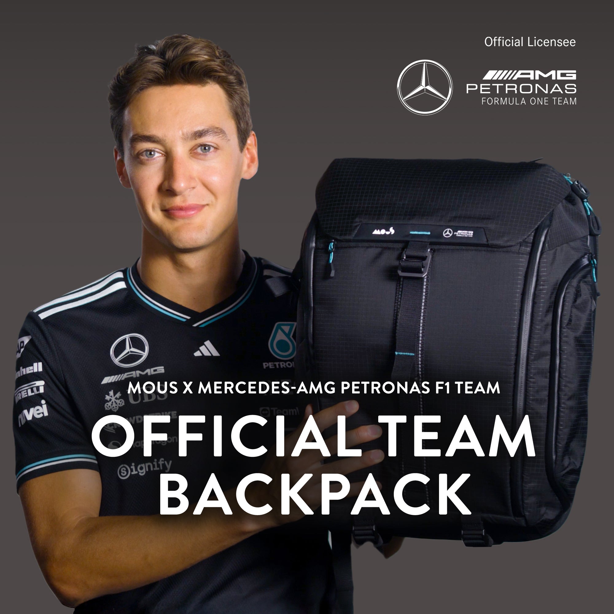 mous-optimal-x-mercedes-amg-f1-team-sac-dos-ultratex-40-l-noir-dition-collector image 3