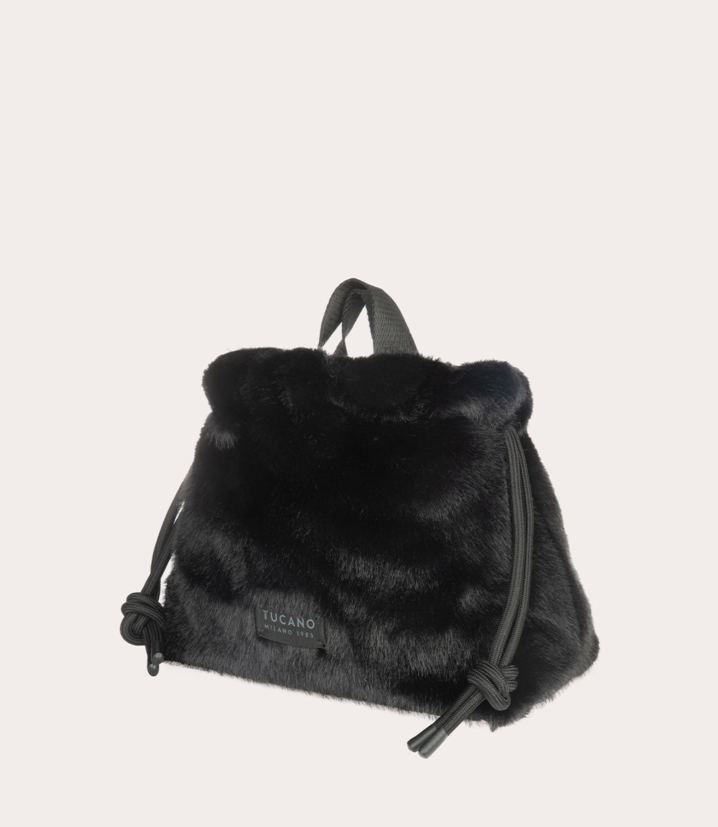 tucano-nina-fur-sac-de-beaut-fausse-fourrure-cordon image 2