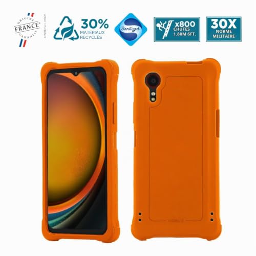 mobilis-coque-bumper-pour-samsung-galaxy-xcover-7-orange-fluo-haute-visibilit-an image 7