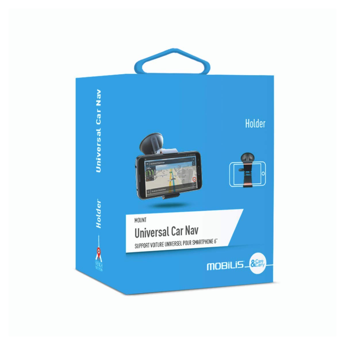 mobilis-support-voiture-pare-brise-smartphone-3-6-5-rotation-360-noir image 3