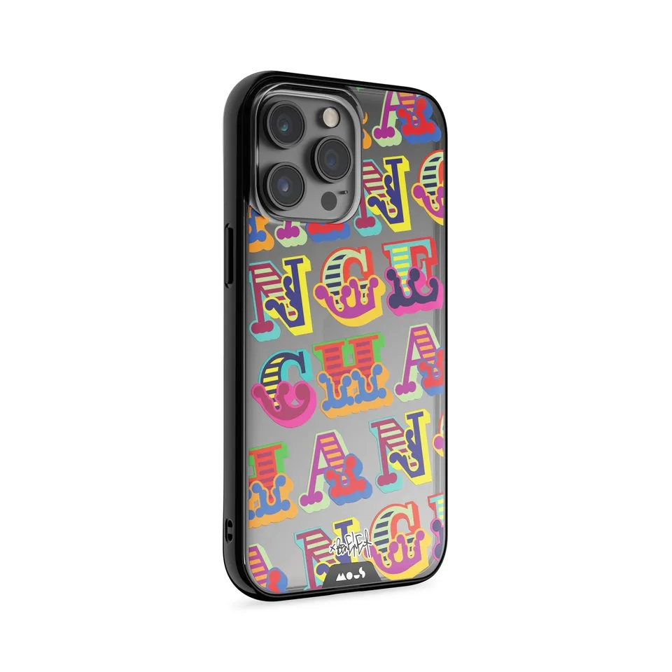 mous-collabs-ben-eine-change-coque-de-protection-iphone-12-typographie-violette- image 1