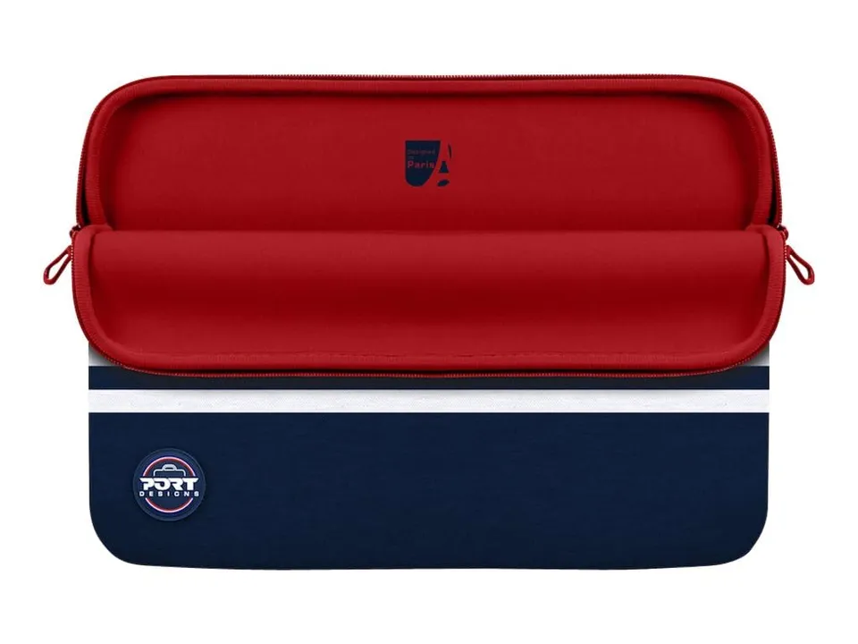 port-designs-torino-ii-housse-ordinateur-portable-15-6-pouces-blanc-bleu-m-moire image 1