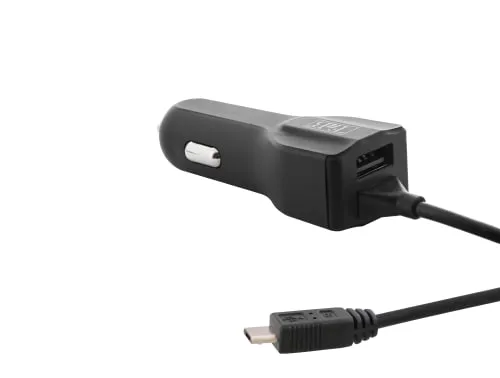 t-nb-chargeur-allume-cigare-15w-usb-a-c-ble-micro-usb image 1