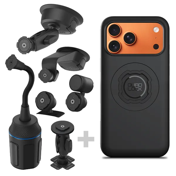 quad-lock-kit-voiture-iphone-coque-support-auto image 1