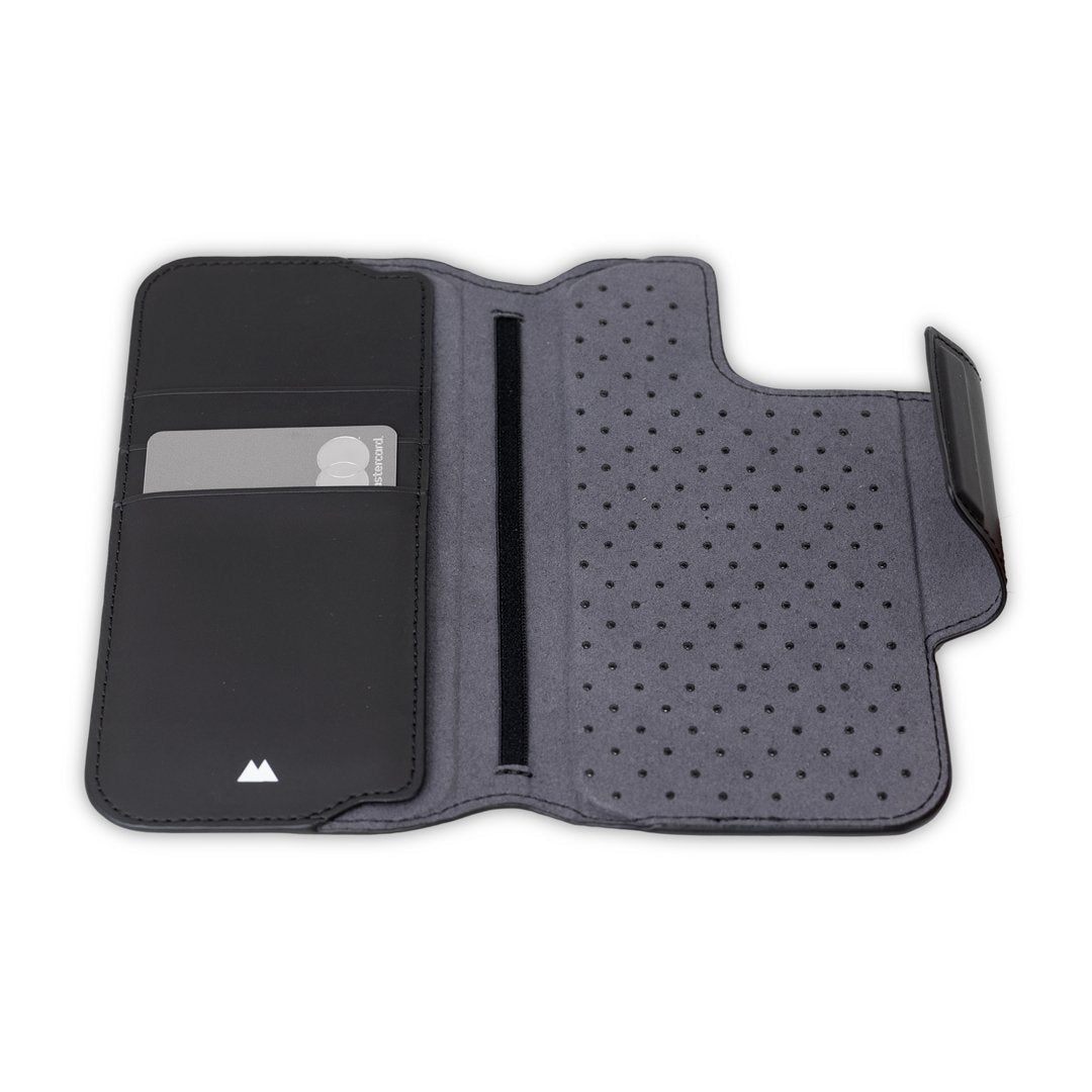 mous-black-flip-wallet-portefeuille-rabat-magn-tique-magsafe image 1
