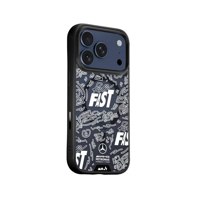 coque-t-l-phone-mous-x-mercedes-amg-petronas-f1-race-day-clear-magsafe-transpare image 1