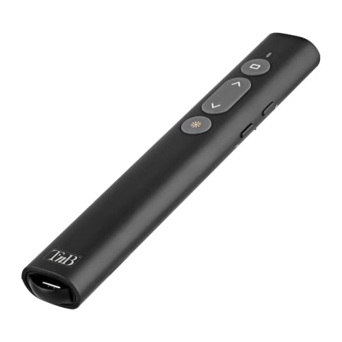 t-nb-pointeur-laser-de-pr-sentation-rechargeable-usb-a-usb-c-noir image 1