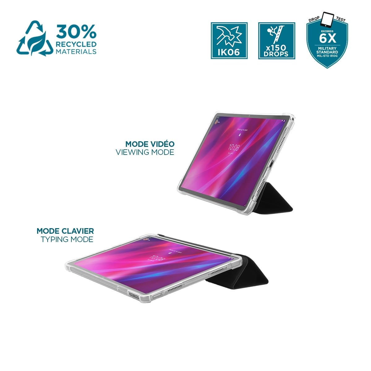mobilis-r-series-coque-pour-lenovo-tab-m11-tab-k11-tab-k11e-antichoc-coins-renfo image 3