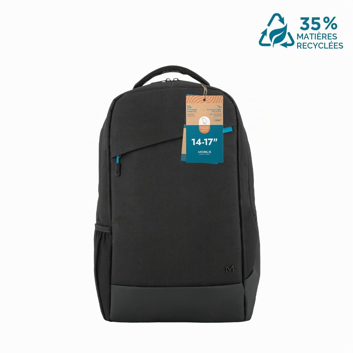 mobilis-origine-sac-dos-pc-14-17-recycl-grs-tanche-noir image 7