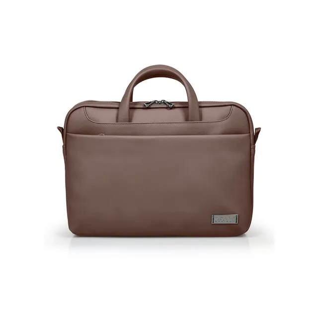 port-designs-zurich-toploading-sacoche-pc-13-3-14-pouces-simili-cuir-noire image 1