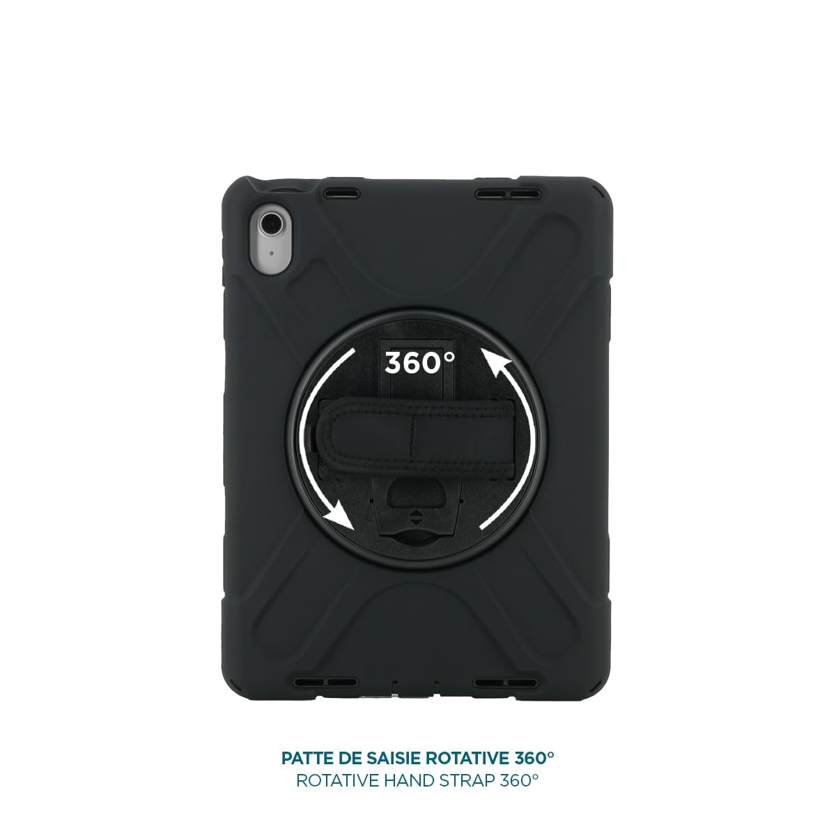 mobilis-all-in-case-coque-renforc-e-pour-ipad-11-2025-10-9-10e-gen-avec-bandouli image 3