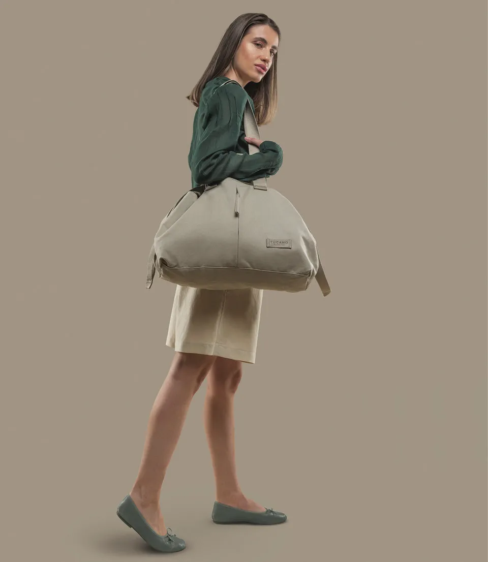 tucano-carry-shopper-medium-sac-week-end-toile-21-litres image 1