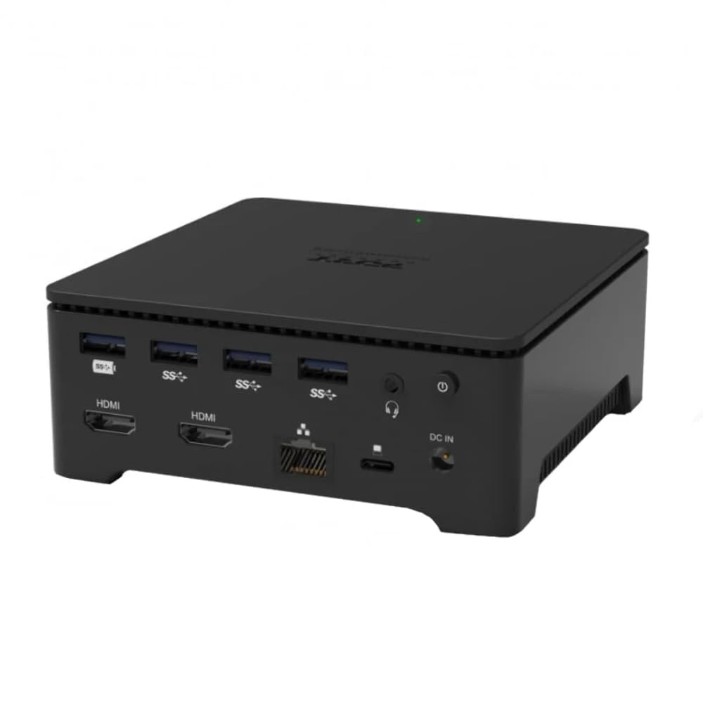 port-connect-station-d-accueil-double-crans-2x-2k-usb-c-100w-8-p-riph-riques-noi image 1