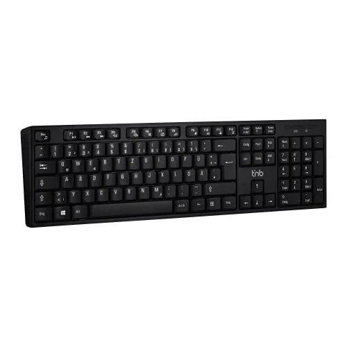 t-nb-clavier-sans-fil-classy-noir-qwertz-de-compact-silencieux image 1