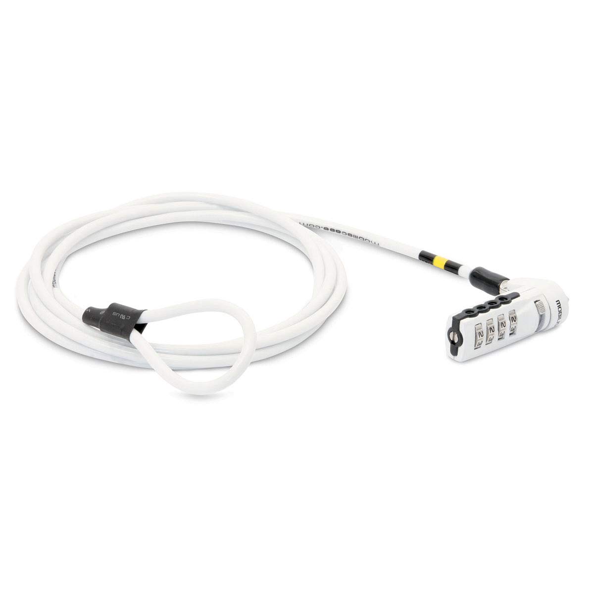 mobilis-c-ble-de-s-curit-code-1-8-m-4-mm-blanc-et-argent image 2