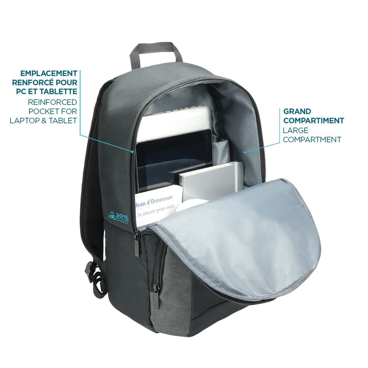 mobilis-the-one-sac-dos-co-con-u-14-15-6-pouces-noir-mat-riaux-recycl-s-grs image 3