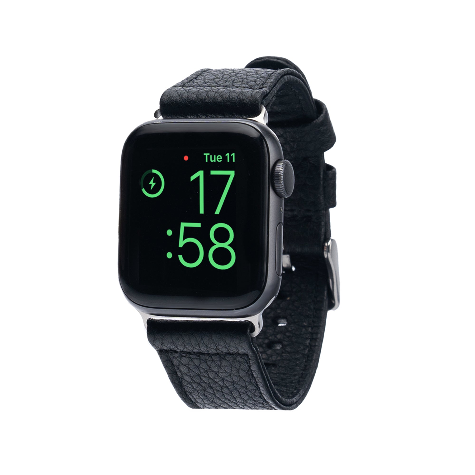 mous-bracelet-en-cuir-noir-pour-apple-watch-confort-quotidien image 2