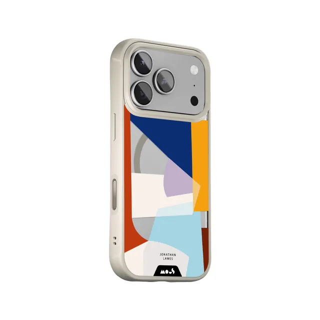 mous-rio-protective-phone-case-jonathan-lawes-magsafe-abstract-beige-blue image 1