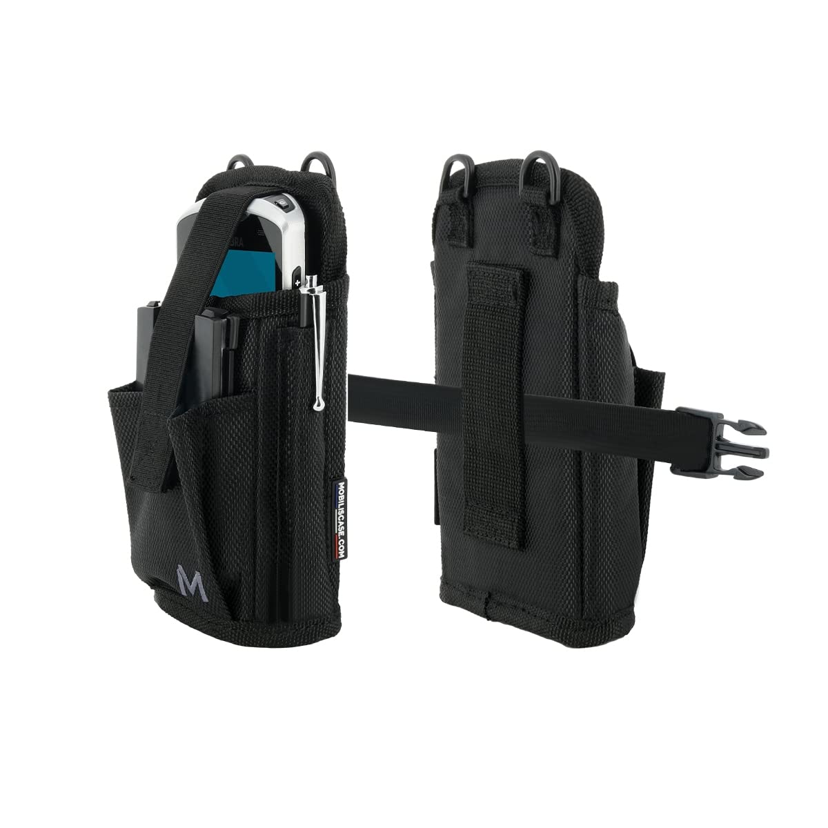 mobilis-holster-taille-s-pochette-ceinture-pour-smartphone-et-terminal-8-5-x-14- image 1
