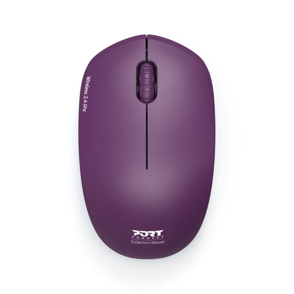 port-designs-milano-ii-souris-sans-fil-2-4ghz-ambidextre-1600-dpi-rouge image 8