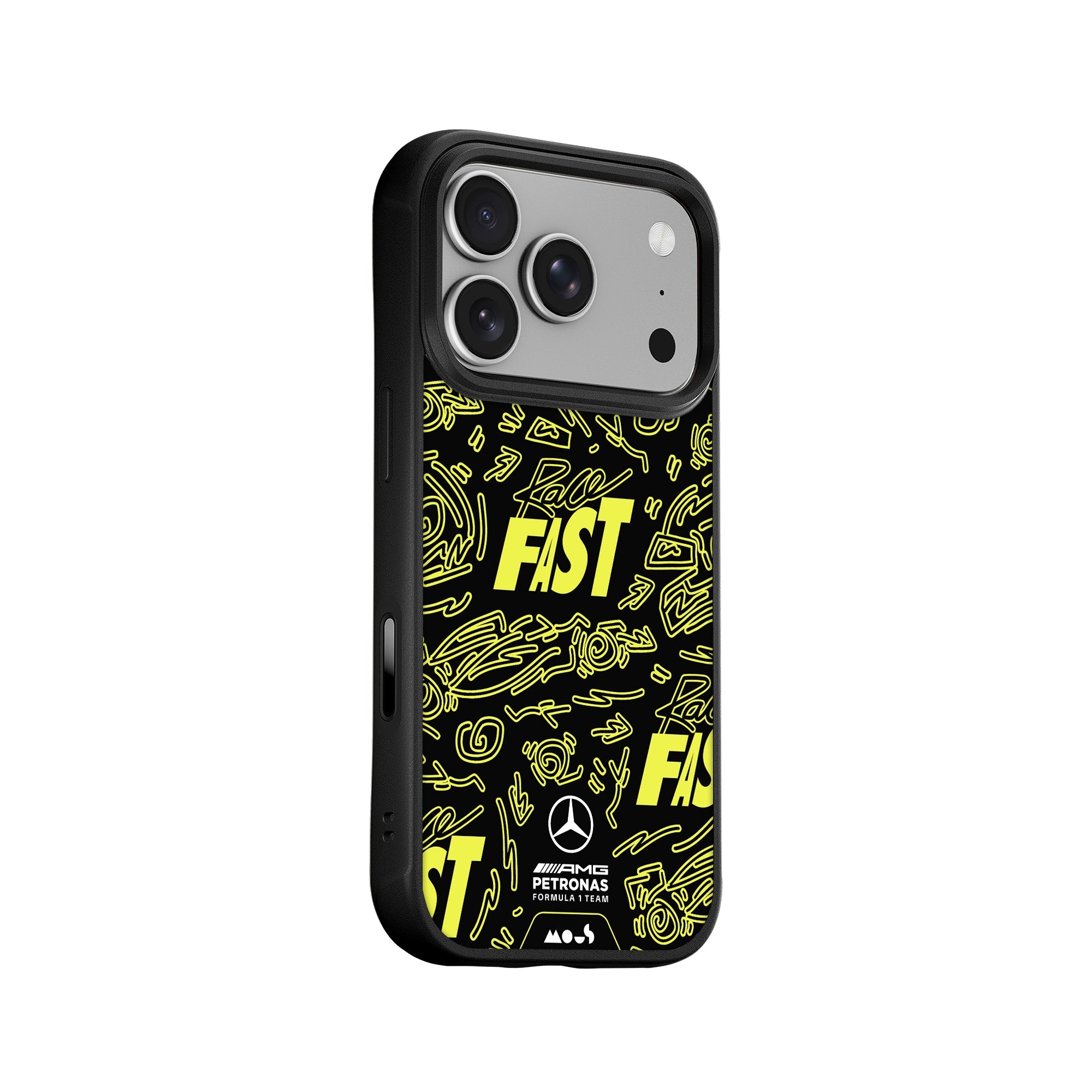 coque-t-l-phone-mous-x-mercedes-amg-petronas-f1-race-day-lightning-magsafe image 1