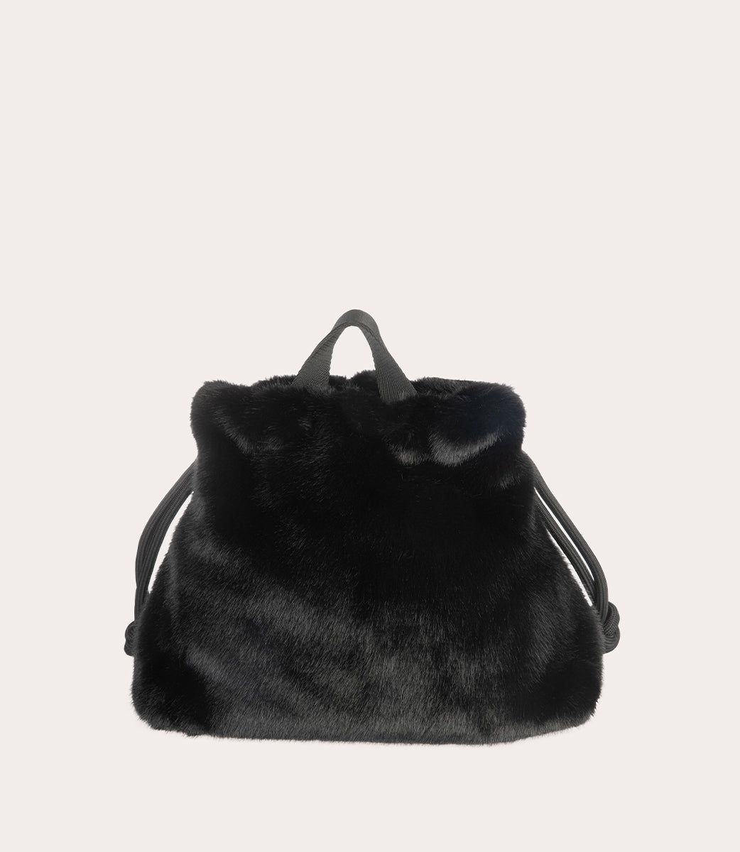 tucano-nina-fur-sac-de-beaut-fausse-fourrure-cordon image 3