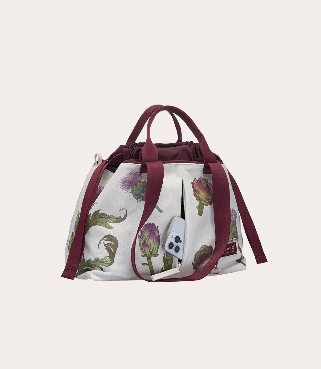 tucano-carry-artichoke-small-sac-shopper-toile-imprim-botanique image 5