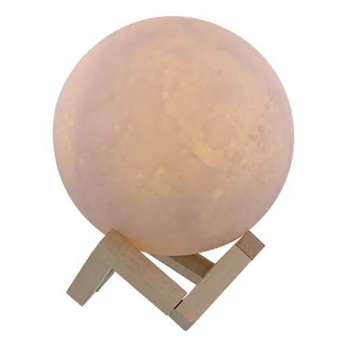 t-nb-moon-enceinte-bluetooth-lumineuse-avec-base-bois image 1