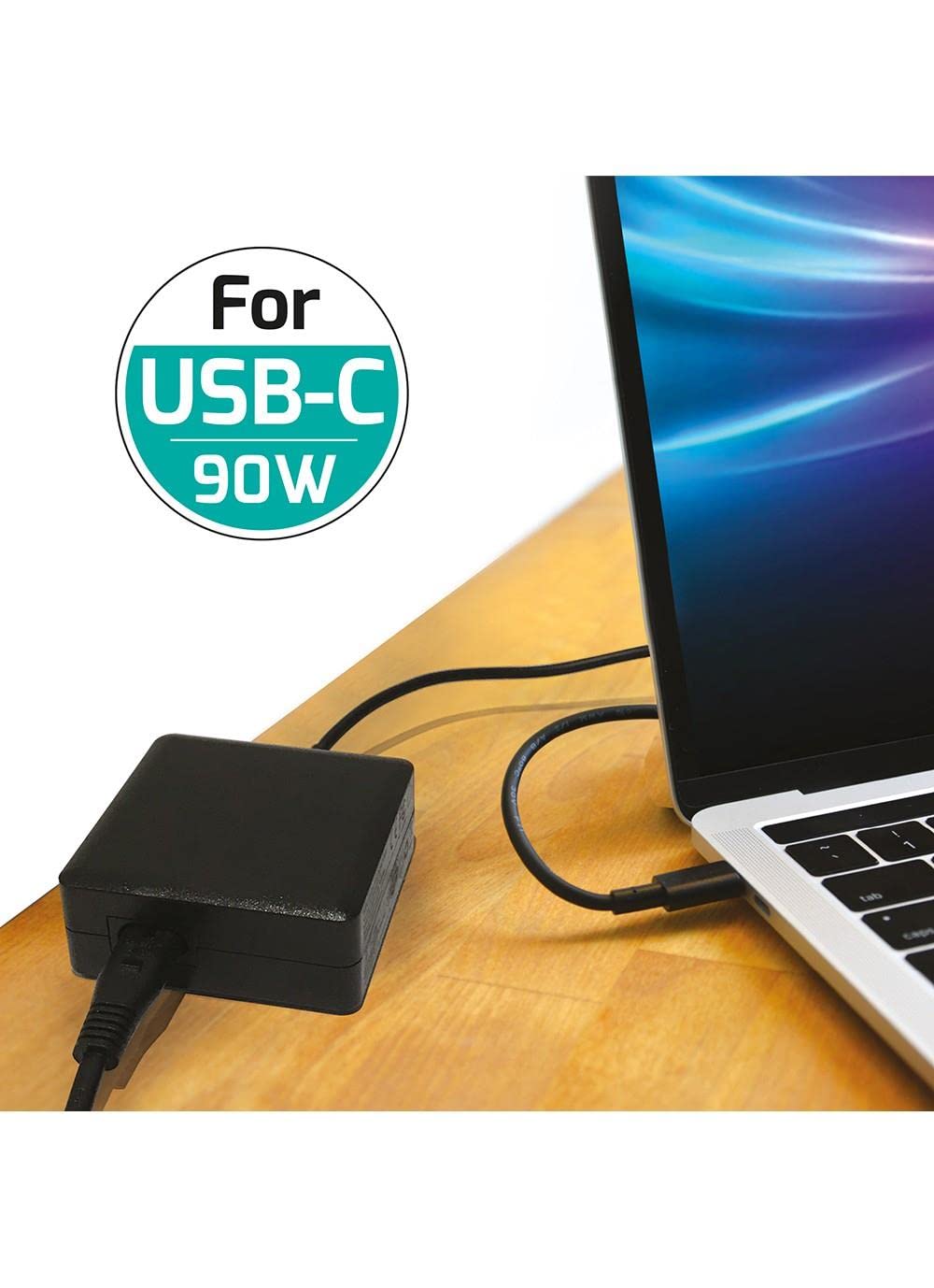 port-connect-alimentation-65w-usb-c-pour-pc-macbook-tablette-et-smartphone-prise image 3
